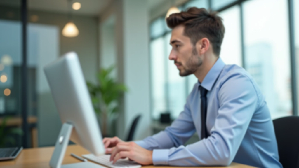 Professional accountant working at desk with spreadsheet and calculator, analyzing financial data