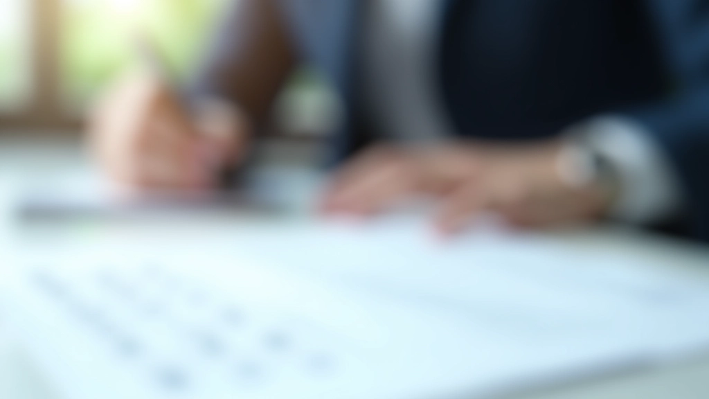 Business owner's personal investment documents, ownership certificate, and equity stake documentation on professional workspace